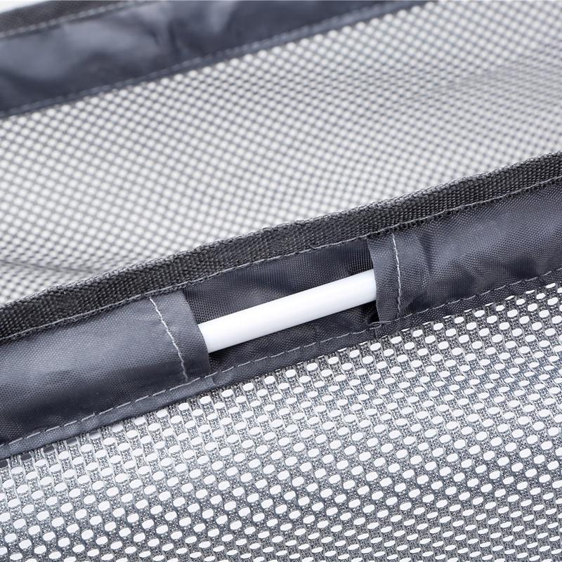 Nuovo lettino pieghevole per culla da viaggio con tasca isolata, zaino per pannolini 3 in 1 con fasciatoio, culla portatile per borsa per bambini