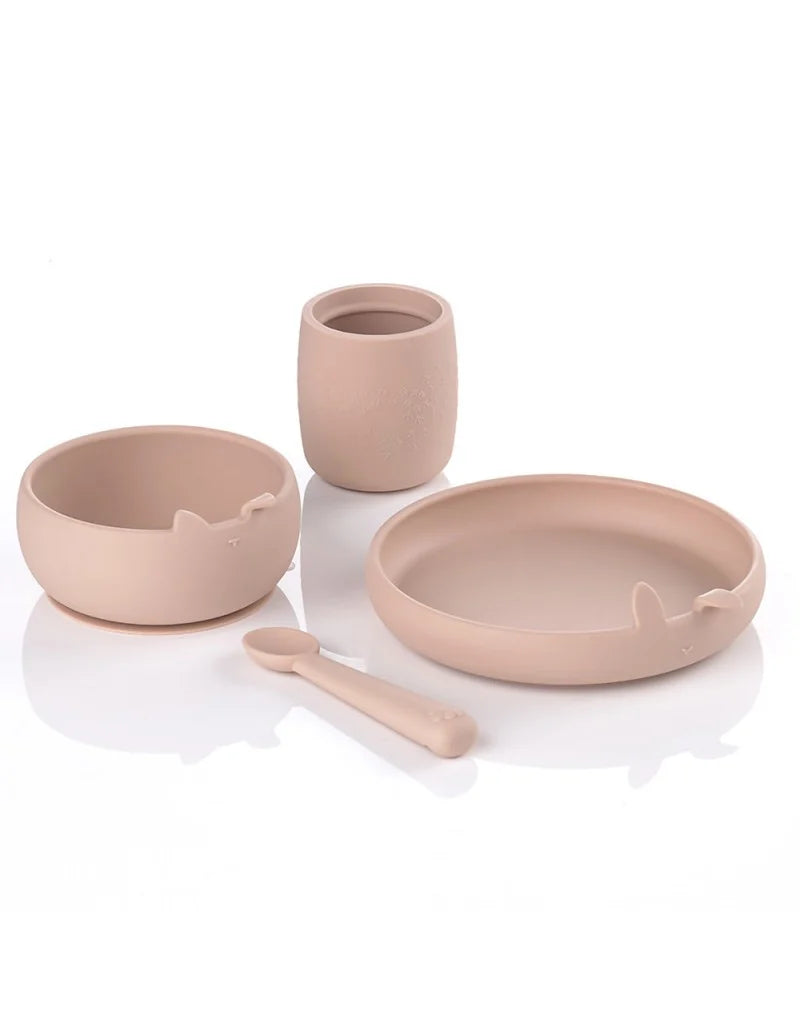 Set Pappa Silicone rosa-Jané