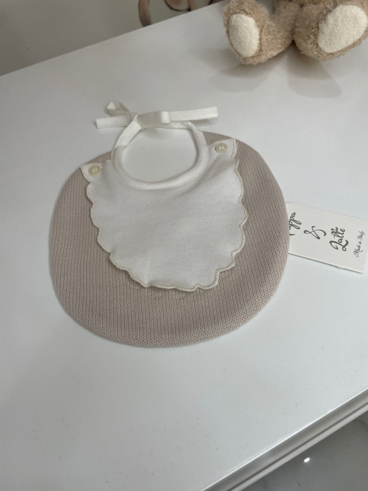 Set Corredino Autunno/Inverno Beige Treccie- Pappa e Latte