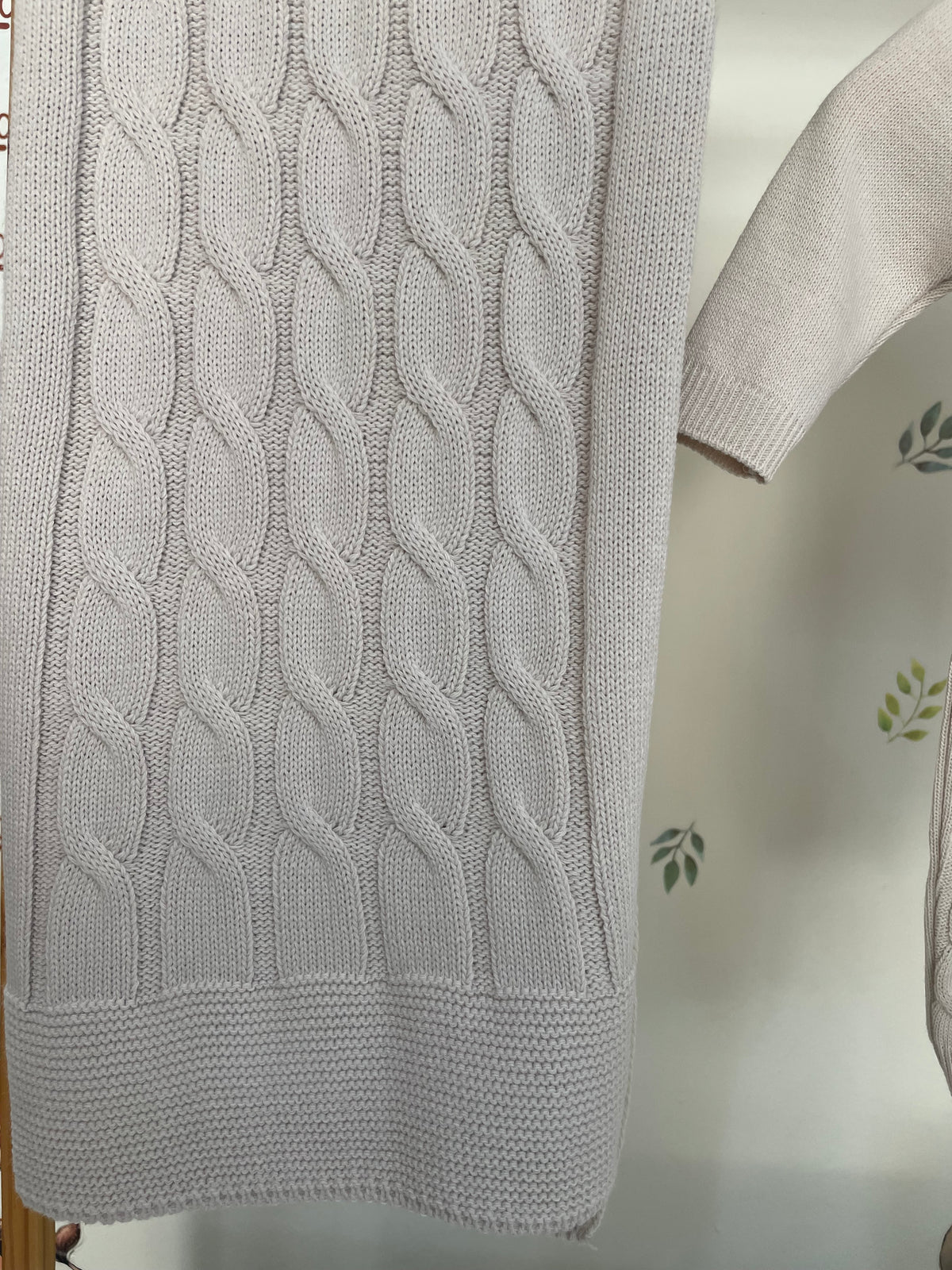 Set Corredino Autunno/Inverno Beige Treccie- Pappa e Latte