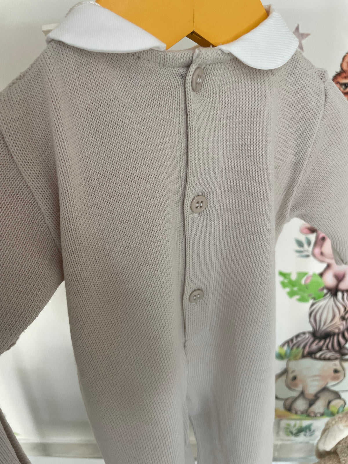 Set Corredino Autunno/Inverno Beige Treccie- Pappa e Latte