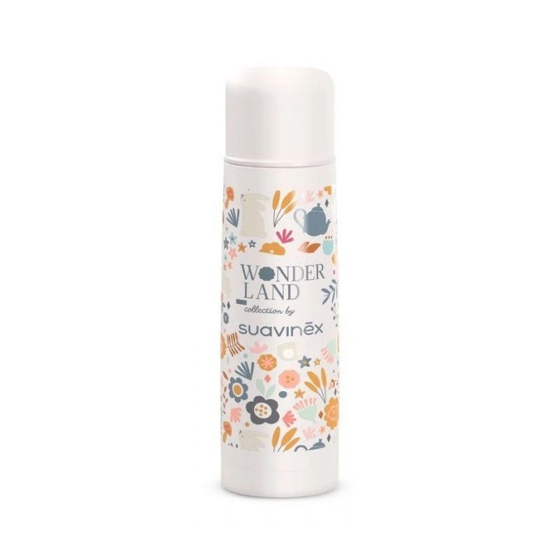 Thermos per Liquidi Wonderland in Acciaio Inox - Panna - 500 ml