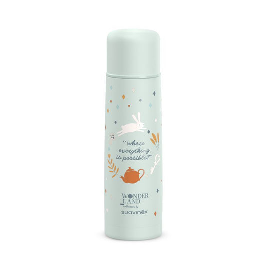 Thermos per Liquidi Wonderland in Acciaio Inox - Azzurro- 500 ml