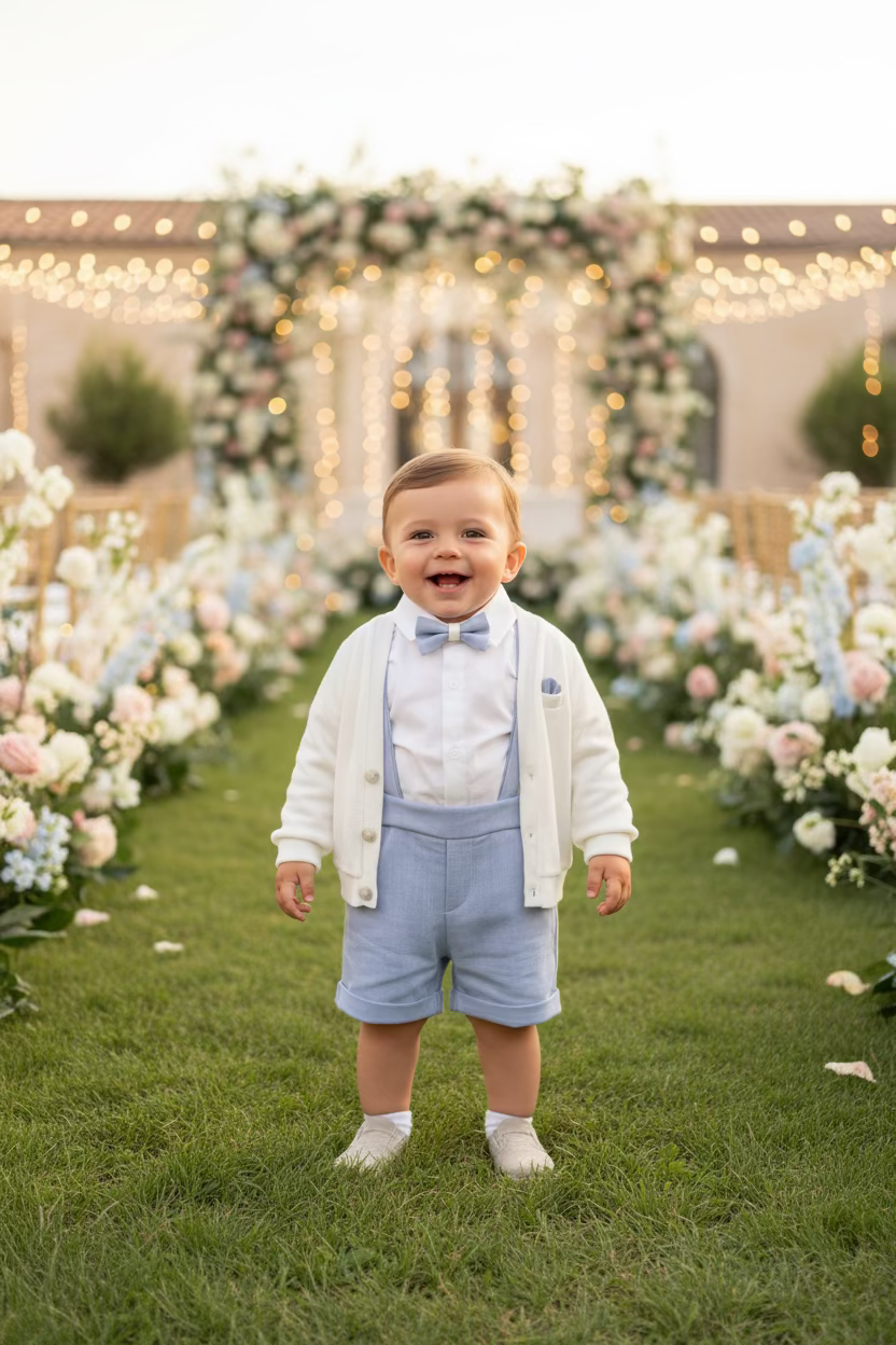Completo Cerimonia Bambino Estivo
