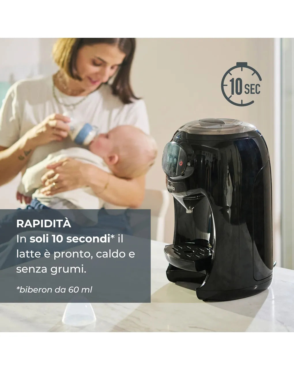 Preparatore istantaneo di biberon lattespresso - 1180 - nuvita