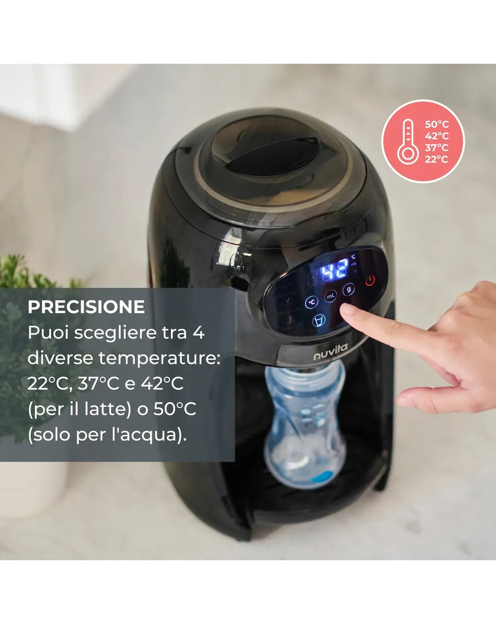 Preparatore istantaneo di biberon lattespresso - 1180 - nuvita