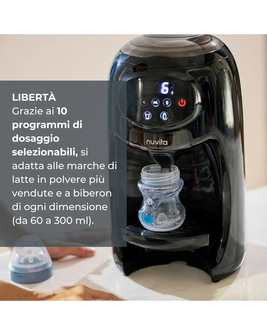 Preparatore istantaneo di biberon lattespresso - 1180 - nuvita