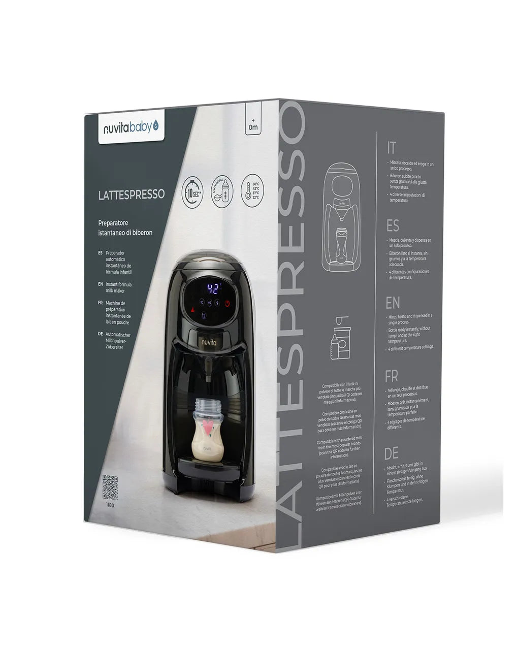 Preparatore istantaneo di biberon lattespresso - 1180 - nuvita