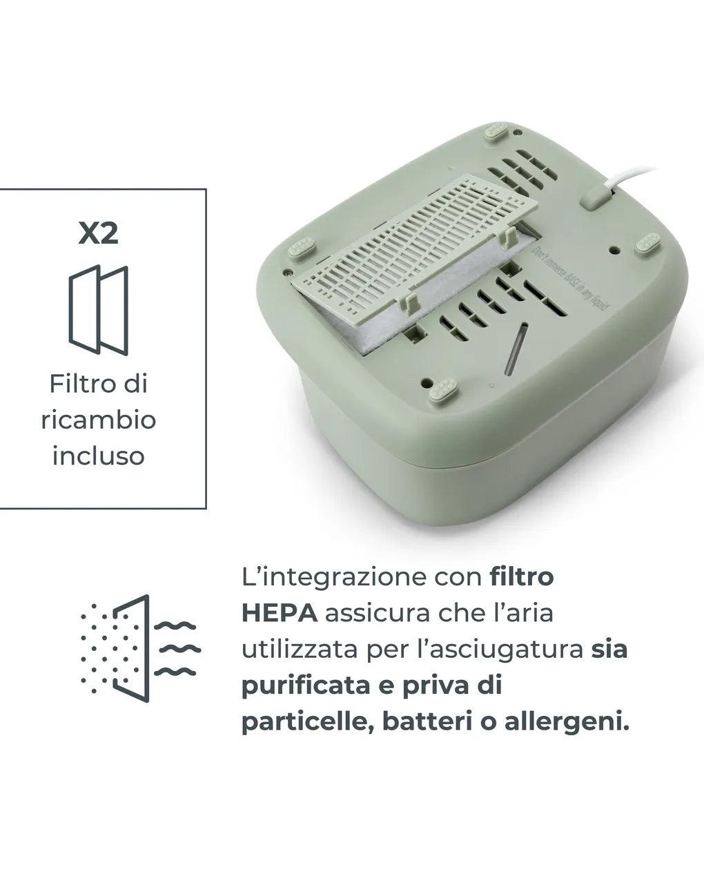 Sterilizzatore con asciugatura steridry 2-in-1 1088 - nuvita