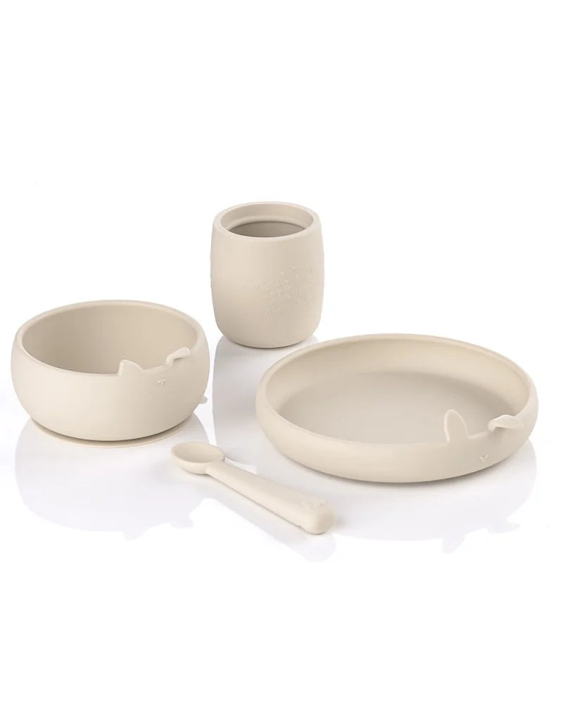 Set Pappa Silicone beige-Jané