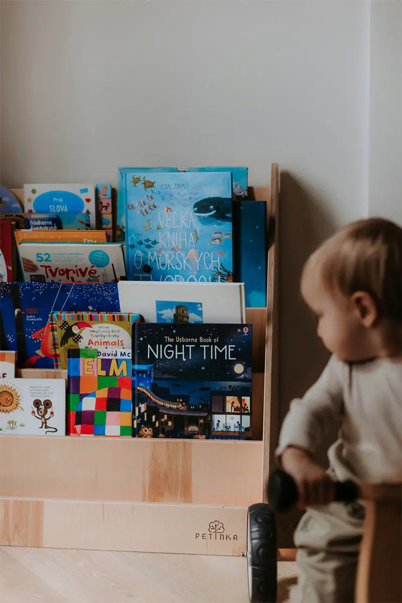 montessori bookshelf for kids Petinka