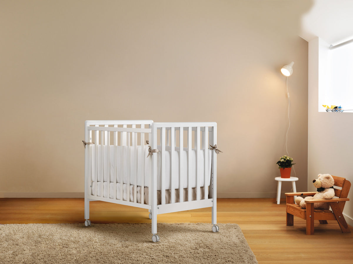 Lettino culla trasformabile Flippy Bianco- Pali
